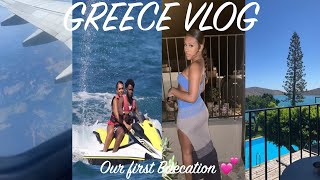 GREECE VLOG | OUR FIRST BAECATION IN CRETE | DOMES AULUS ELOUNDA HILTON HOTEL | + A MALIA DAY TRIP🇬🇷