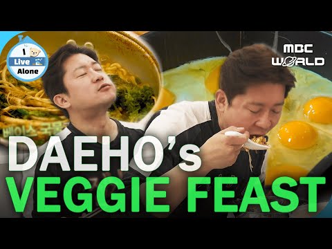 [SUB] 🌸Spring Feast🌸 Chef Kim Dae-ho's Herb Rice & Shepherd's Purse Ramen🍜🌿#ILIVEALONE #KIMDAEHO