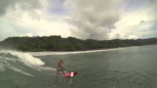 preview picture of video 'Surfing Somewhere in Costa Rica #2'
