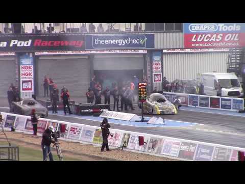 Nitro Funny Car Pedalfest - Santa Pod European Finals 2019