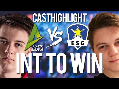 Int to win! | ESG vs ad hoc | Cast-Highlights von Johnny und Sola