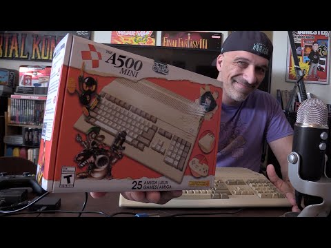New A500 (Amiga 500) Mini Computer Review - Gamester81