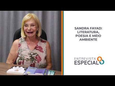 SANDRA FAYAD | Escritora, Poetisa e Ambientalista de Catalão | TV Sudeste Goiás