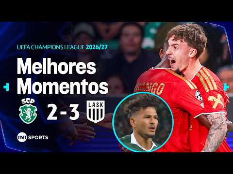 LUIS SUÁREZ MARCA DUAS VEZES, MAS SPORTING LEVA VIRADA E PERDE NA CHAMPIONS | SPORTING 2X3 LASK