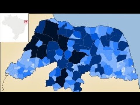 Vídeo Sobre Os 20 Maiores Municípios Do Rio Grande do Norte em Área Territórial