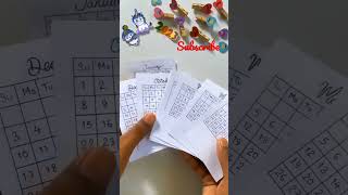 DIY paper calendar 📆📆📆 🤗🤗 2023#shorts