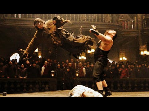 Mad beggar Uses Drunken Fist to defeat MMA fighters! #zhouxun   #michelleyeoh part2