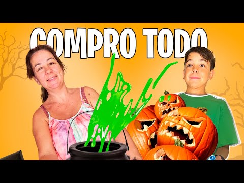 COMPRAMOS TODO en esta TIENDA de HALLOWEEN  // 24 h  "El Día de los Muertos!"