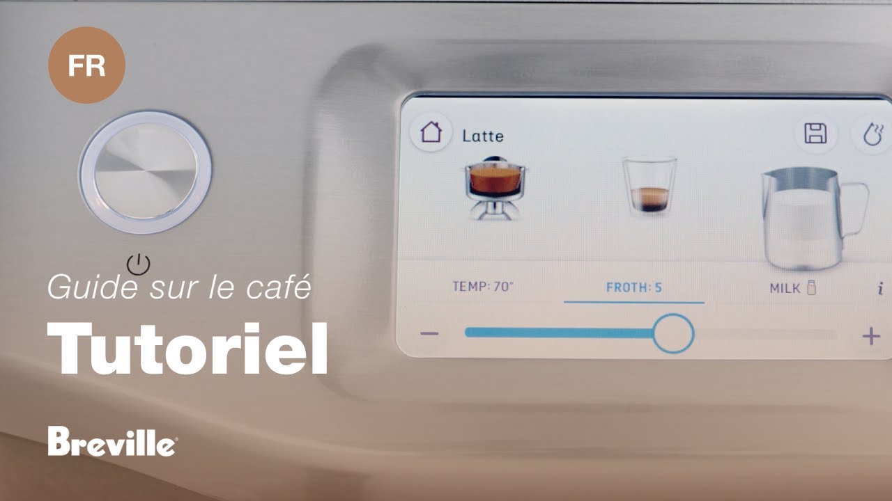 Comment régler la température et la texture du lait