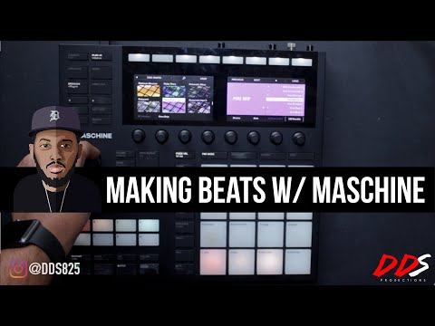 Maschine Mk3 Beat Making Process! Making A Beat In Maschine!