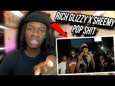 KayCarti Reacts To RICH GLIZZY x SHEEMY - POP SH!T | SHOT BY @CHDENT