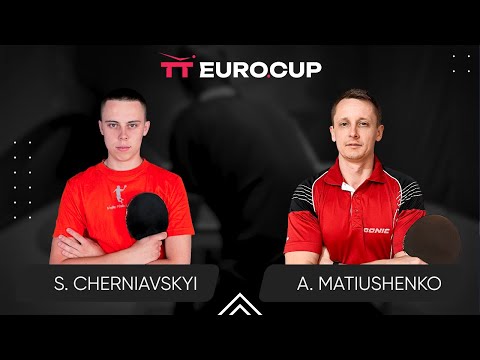 13:15 Serhii Cherniavskyi - Andrii Matiushenko 25.10.2023 TT Euro.Cup Ukraine. Star. TABLE 3