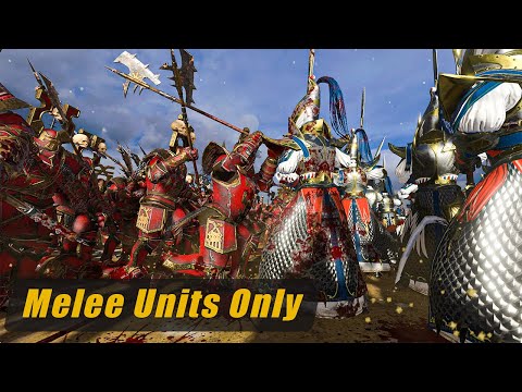 Last Man Standing - Unlimited Morale NO RETREAT - Khorne VS High Elves - [ Total War : Warhammer 3 ]