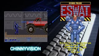 ChinnyVision - Ep 425 - ESWAT - Spectrum, CPC, C64, Atari ST, Amiga