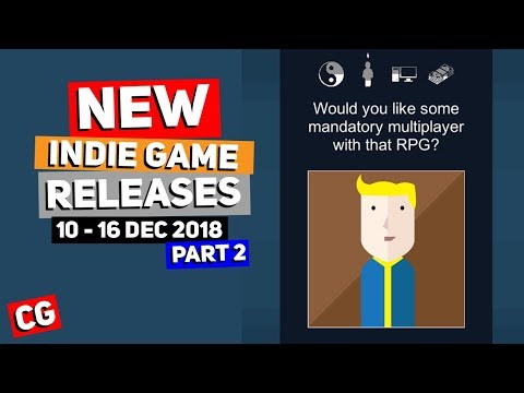 8 Indie Game New Releases: 10-16 Dec 2018-Part 2 (Upcoming Indie Games)