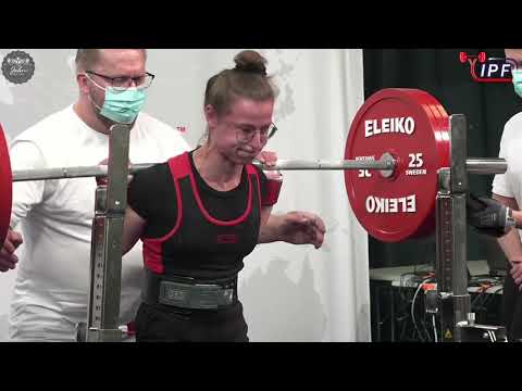 Iris Scholten - 2nd Place 495kg Total - 63kg Class 2021 IPF World Women's Classic