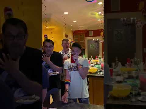 Viktor Lee’s reactions to his family’s birthday wishes