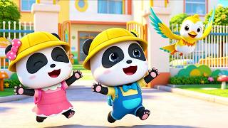 Going to School | Good Morning Song | Preschool Learning Song | BabyBus