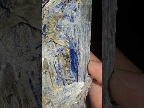 Kyanite w/ Almandine, Muscovite, & Schorl from Barra do Salinas, Coronel Murta, Minas Gerais, Brazil