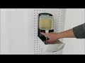 Merida Bezdotykowy automatyczny dozownik mydła w pianie ONE, na jednorazowe wkłady 1000 g, tworzywo ABS (DEB201) - Bezdotykowy automatyczny dozownik mydła w pianie ONE, na jednorazowe wkłady 1000 g, tworzywo ABS