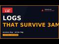 Apache Logs That Survive 3am Access Log Error Log Custom LogFormat