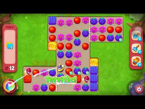 Gardenscapes Level 11253 (Hard Level)