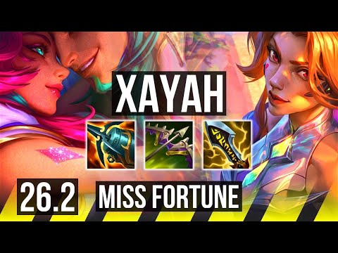 XAYAH & Nami vs MISS FORTUNE & Janna (ADC) | 75K damage, 5k gold comeback | EUW Master | 26.2