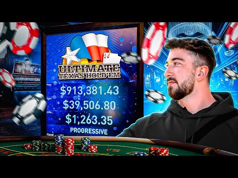 INSANE $2,000+ BETS PLAYING ULTIMATE TEXAS HOLDEM!!