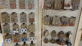 How much to sell handmade jewelry for and a tour of my craft booth!