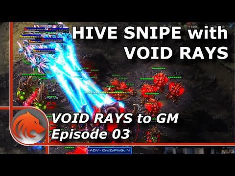 StarCraft 2: MASS Void Rays vs MASS Bio BASETRADE!