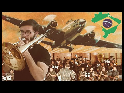 1º Grupo de Aviação Embarcada [TROMBONE] - EXÉRCITO BR: Banda do 4º BIL - 7 de Setembro de 2020 🥁🇧🇷