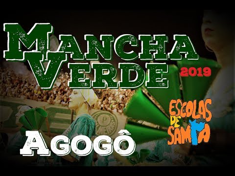 Samba Mancha Verde 2019 - Desenho de Agogô - Bateria Puro Balanço