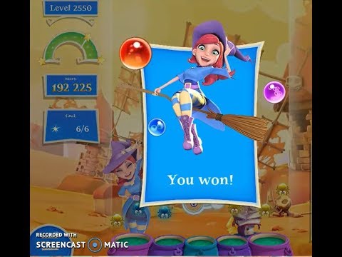 Bubble Witch 2 -- Level 2550 -- NO BOOSTERS