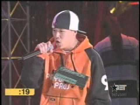 Chinese kid freestyles in a rap battle