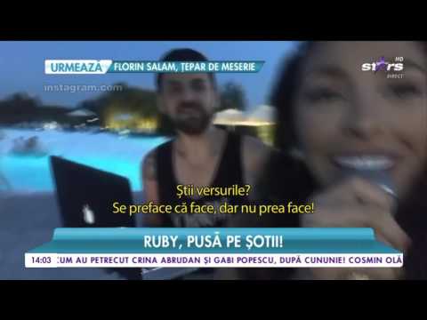 Ruby se ţine de şotii! Cu ce şi-a socat fanii