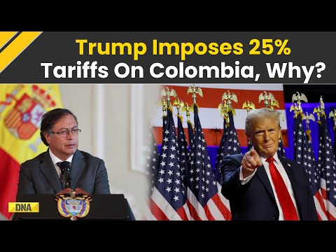 Trump Imposes 25% Tariffs, Sanctions On Colombia After Nation Denied Landing To Deportation Flights