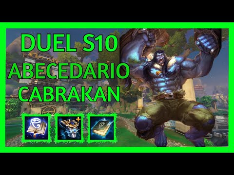 SMITE  DUEL ABECEDARIO S10 - CABRAKAN - TREMENDO ONESHOT