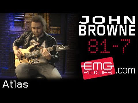 John Browne of Monuments Plays "Atlas" on EMGtv
