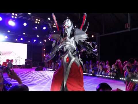 StarCraft II: Legacy of the Void - Alarak cosplay. Video from the stage.
