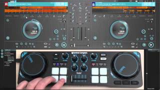 Video thumbnail for Hercules DJControl Compact & DJUCED 18° by Cioce DJ