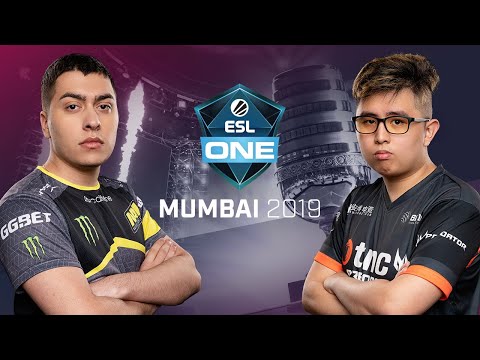 TNC Predator vs. Natus Vincere - Game 2 - Group A - ESL One Mumbai 2019