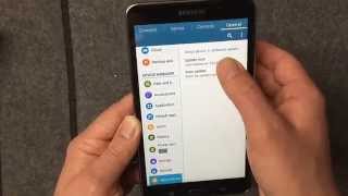 Samsung Galaxy Tab 4: How To Perform a Software Update
