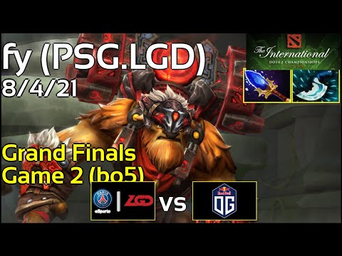 Support TI8: PSG.LGD.fy - TI8 Main Event - Grand Finals - TI 2018 -  Earthshaker