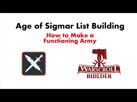Learn To Play Age of Sigmar: List Building Basics