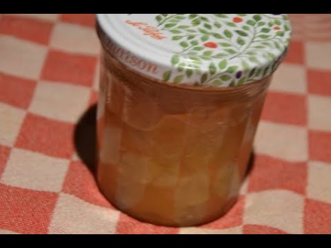 Confiture pommes pĂȘches recette cookeo