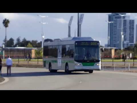 Transperth Mercedes-Benz OC500LE (Volgren CR228L) TP1408 Departs Perth Stadium