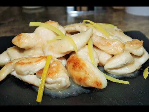 POLLO AL LIMONE ricetta facile petto di pollo al limone