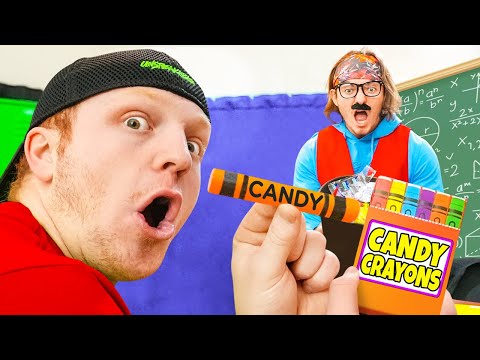 10 Ways To SNEAK CANDY Into CLASS!