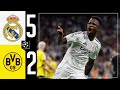 HIGHLIGHTS Real Madrid 5 2 Borussia Dortmund Champions League 2024 25