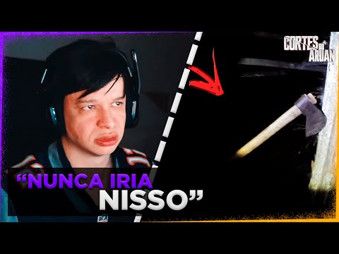 ARUAN REAGE A O LENHADOR - Caçadores de Lendas (RENATO GARCIA) - Cortes do Aruan